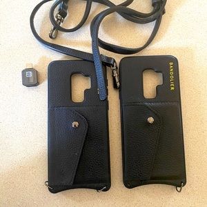 Samsung galaxy s9 plus bandolier leather case